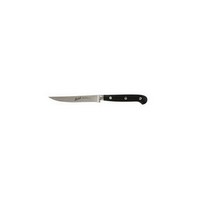 photo adhoc steak knife 11cm serrated blade - black 1